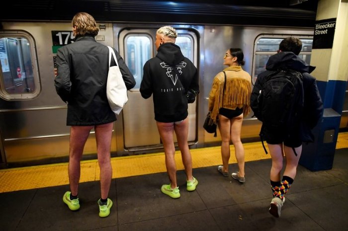 Ces New Yorkais ont osé se balader sans pantalon dans le métro