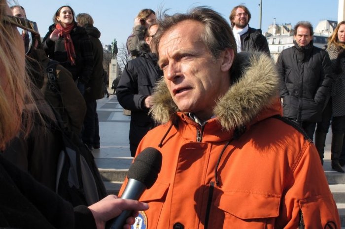 Le journaliste Laurent Bignolas en 2010