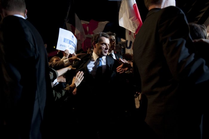 Avant Jean Dujardin, Denis Podalydès avait déjà incarné Nicolas Sarkozy dans le film, "La Conquête", sorti en 2011