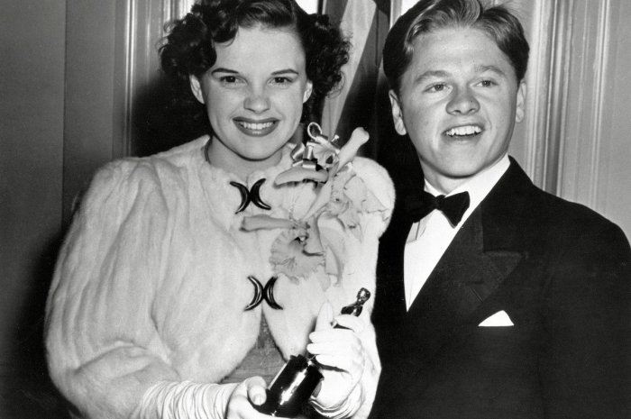 Judy Garland et Mickey Ronney en 1939