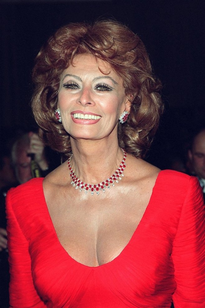 Sophia Loren divine en 2000