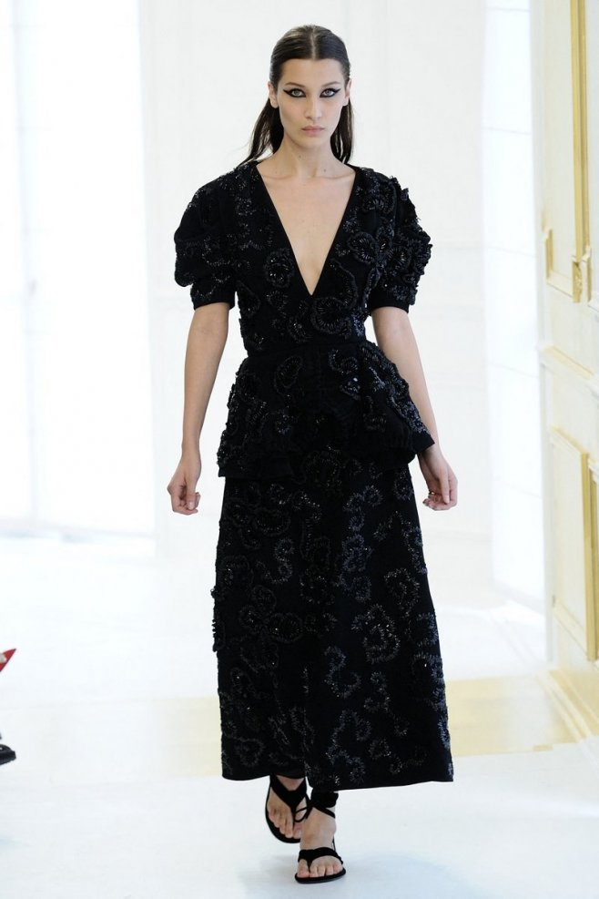 Bella Hadid au défilé Dior en 2016