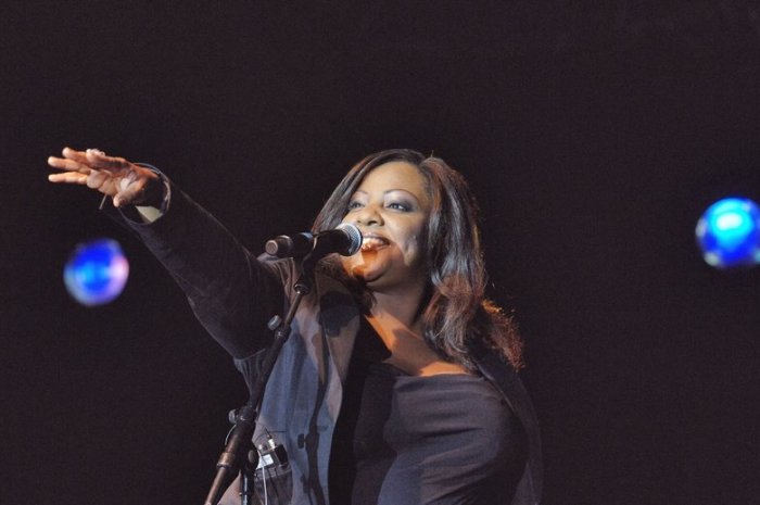 La chanteuse Miss Dominique en 2006