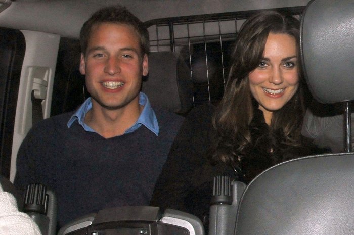 Kate Middleton et le prince William en 2006