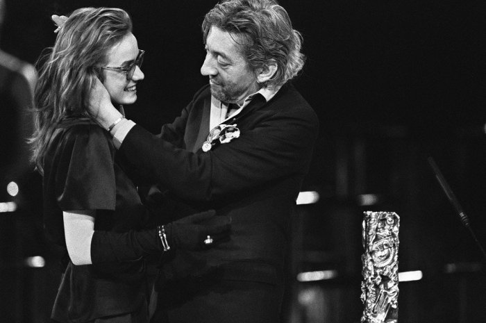 Sandrine Bonnaire et Serge Gainsbourg en 1986