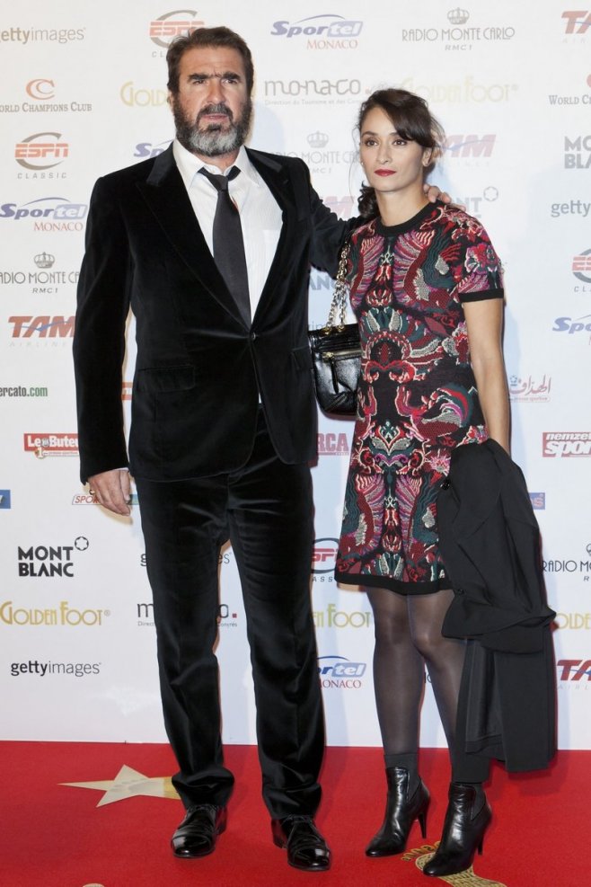 Rachida Brakni et Eric Cantona en 2012