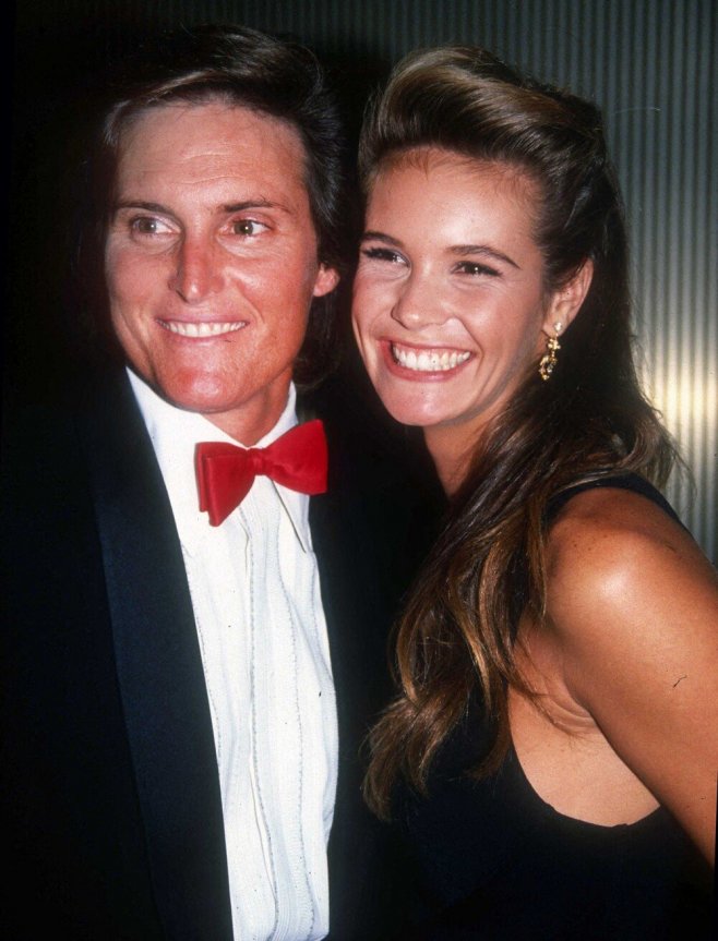 Elle Macpherson et Bruce Jenner en 1988