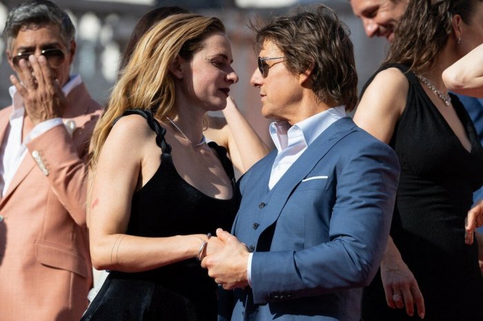 Tom Cruise et Rebecca Ferguson 