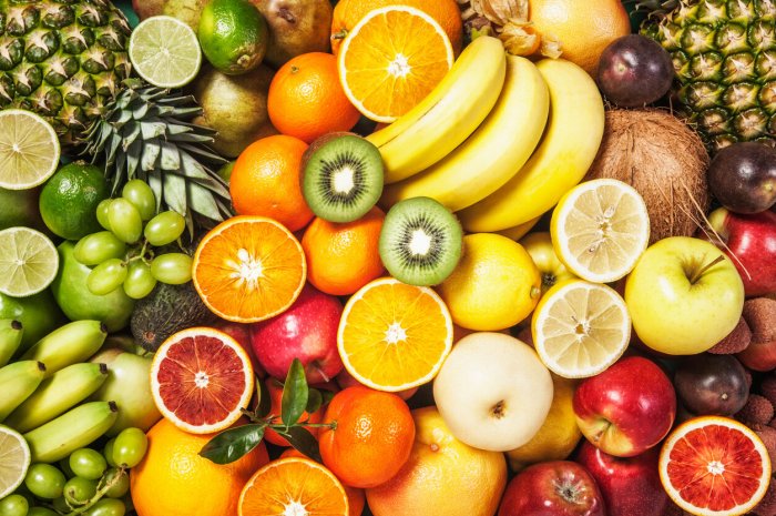 Les fruits et légumes