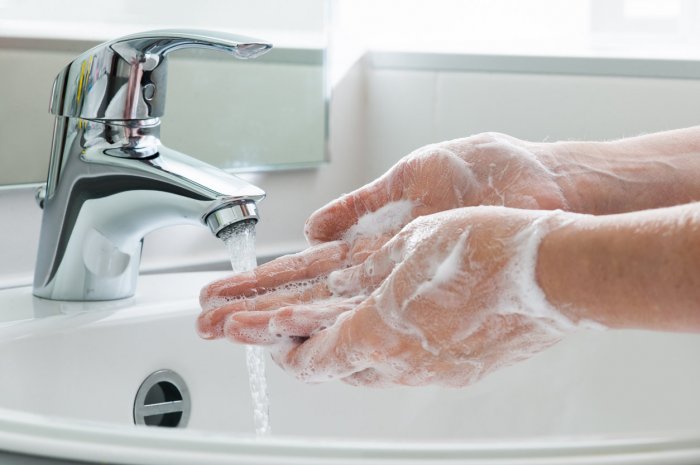 Des lavages de main rares 