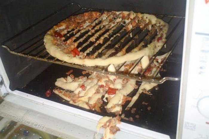 Cette pizza avait pourtant l'air bonne