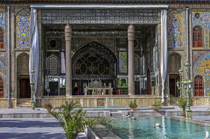 Le Palais Golestan (Téhéran)