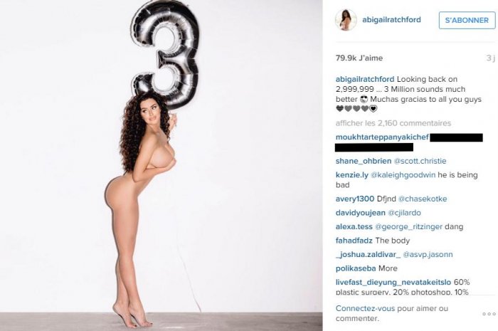 Abigail Ratchford exhibe ses courbes affolantes sur Instagram !