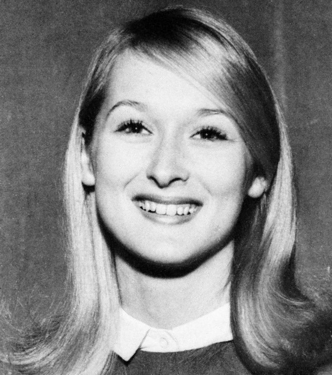Meryl Streep en dernière année de lycée en 1964