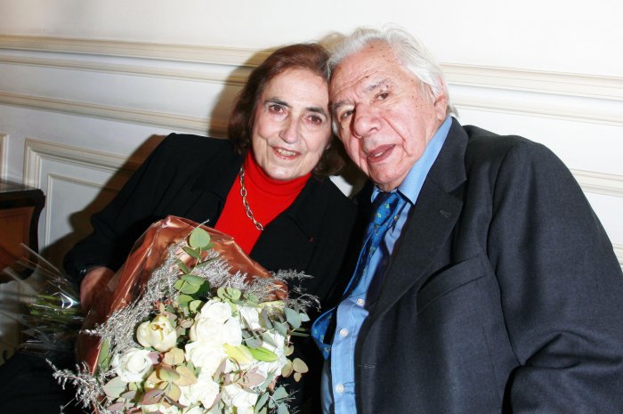 Michel Galabru et sa femme, Claude Etevenon