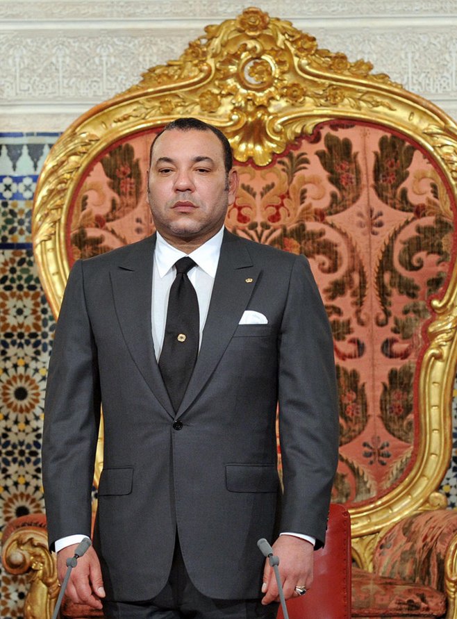 Le roi du Maroc Mohamed VI