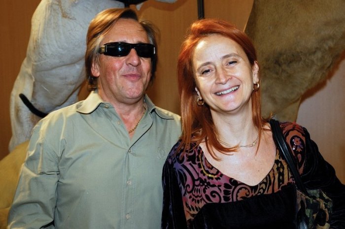 Gilbert Montagné et sa femme Nikole en 2008