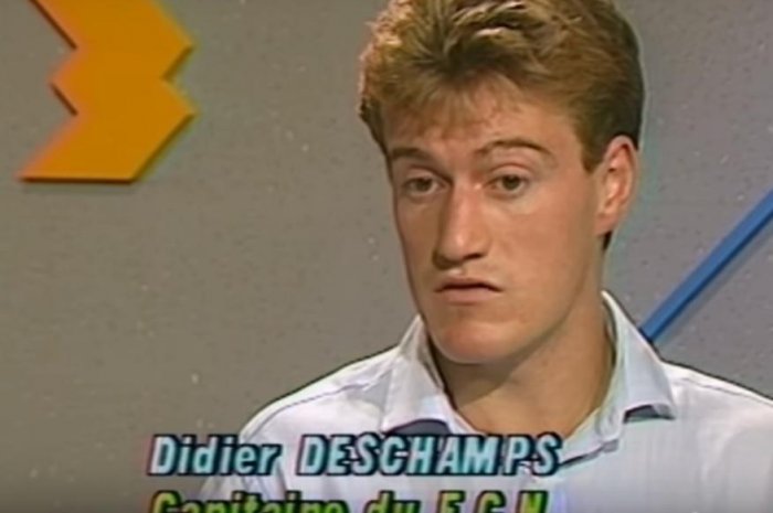 Didier Deschamps, joueur du FC Nantes en 1988