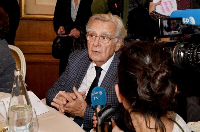 Le président de l'Académie Goncourt en 2017