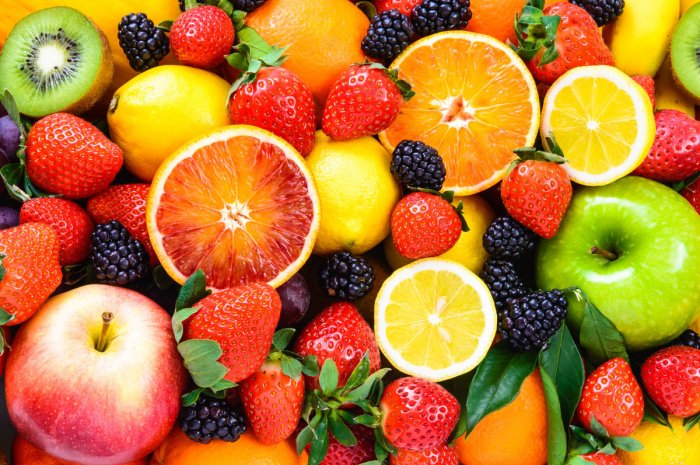 7. Les fruits frais
