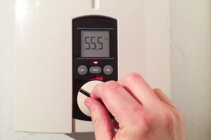 Réglez la température de l’eau chaude sanitaire entre 55 et 60°C