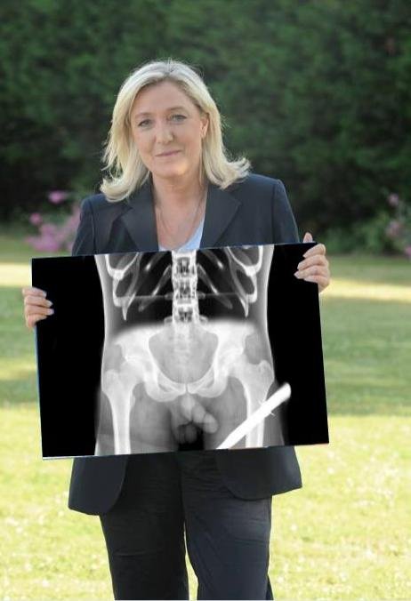 Marine Le Pen serait en fait un homme