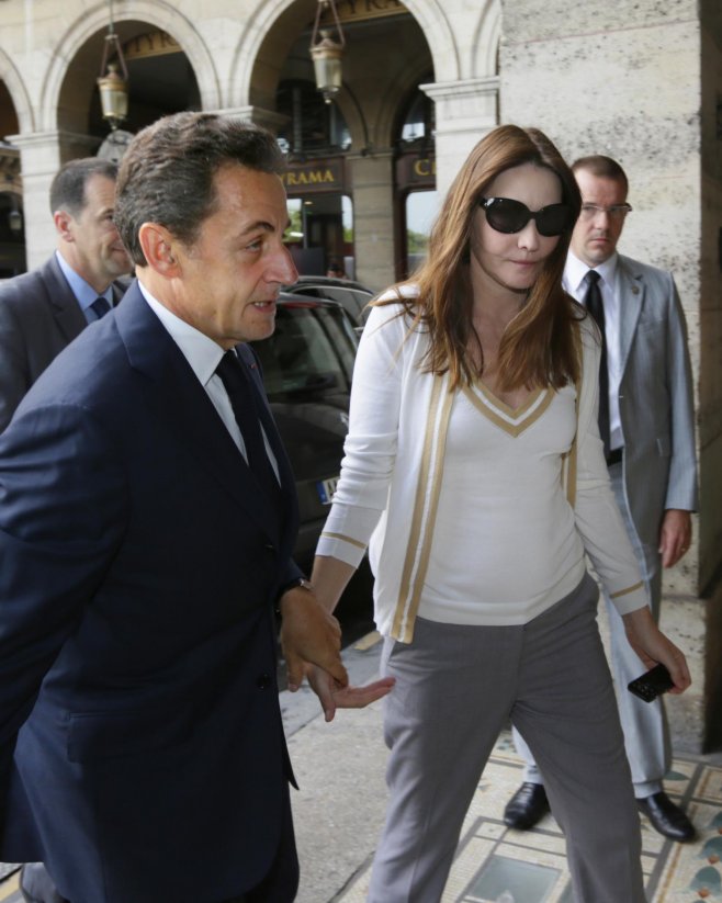 Carla, la femme de Nicolas Sarkozy