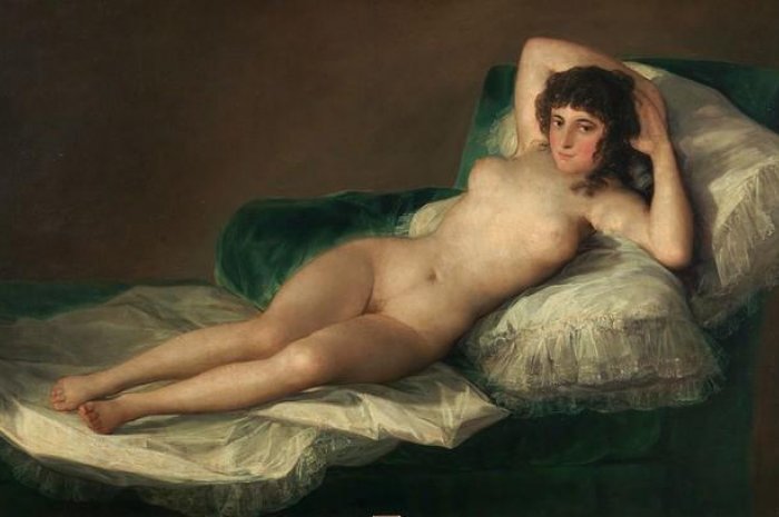 3. La Maja Nue - Francisco Goya (vers 1790-1800)