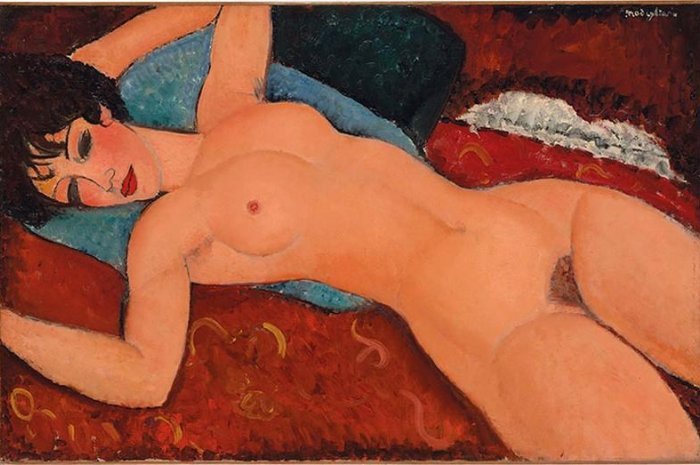 4 : Nu couché – Modigliani (1917)
