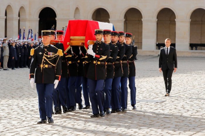 Les photos emblématiques des obsèques de Jacques Chirac