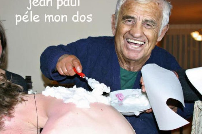 Jean-Paul Belmondo / Jean-Paul pèle mon dos
