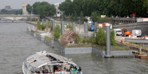 Paris : inauguration des nouvelles berges de la Seine