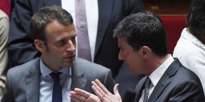 Surprise d’Emmanuel Macron : François Hollande sourit, Manuel Valls bondit