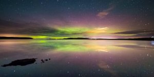 EN IMAGES Des aurores boréales illuminent le ciel du nord de l'Europe