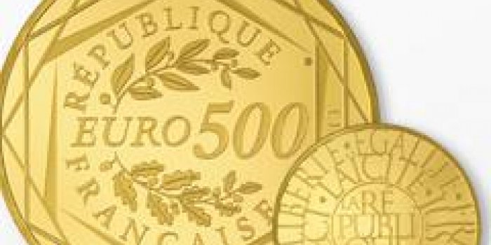 La Monnaie de Paris sort une pièce de 500 euros en or 