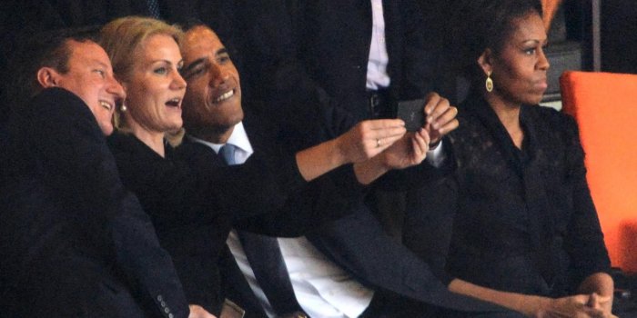 Hommage à Mandela : le selfie d’Obama, Cameron et Schmidt qui embrase les médias