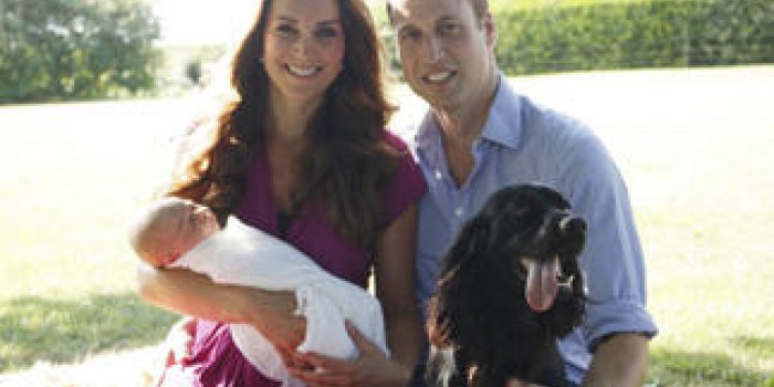 Prince George : première photo officielle du royal baby
