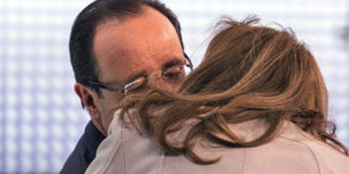 Le baiser de Valérie Trierweiler à François Hollande