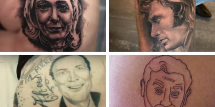 Photos : Ces gens qui se font tatouer les visages de stars