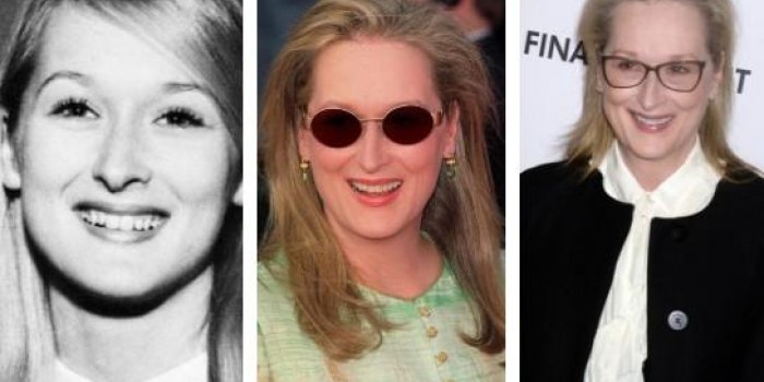 Photos : l'&eacute;volution physique de Meryl Streep au fil du temps