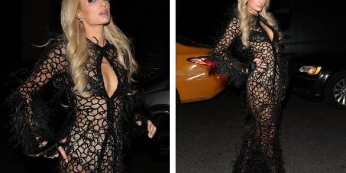Photos : La tenue tr&egrave;s hot de Paris Hilton &agrave; New York