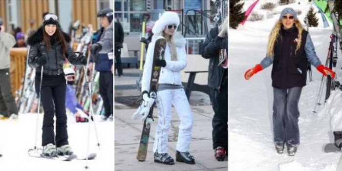 Loana, Kim Kardashian, Paris Hilton&hellip; Les stars les plus canons en tenue de ski