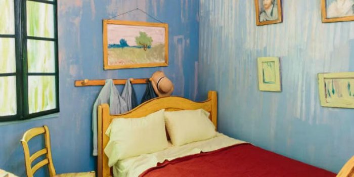 En images : dormez dans la surprenante chambre de&hellip; Van Gogh ! 