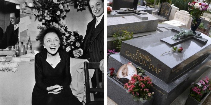 PHOTOS. Tombe d'Edith Piaf : &agrave; quoi ressemble-t-elle ?
