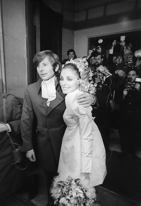file - roman polanski and sharon tate