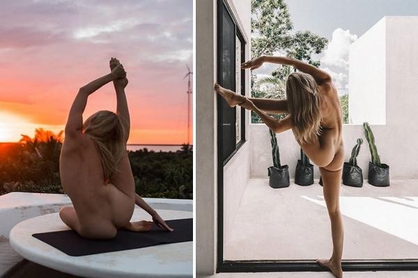 L'influenceuse Nude Yoga Girl n'est pas... 