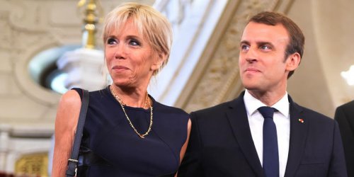 Son mari, Emmanuel Macron