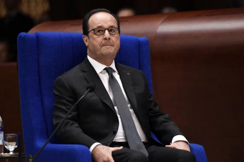 François Hollande, son fiancé