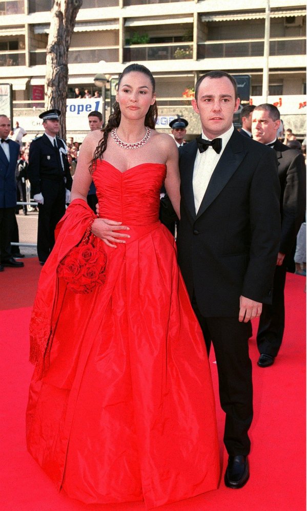 Vanessa Demouy au Festival de Cannes en 2000