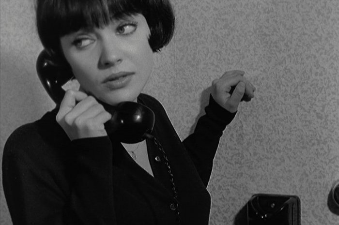 Anna Karina dans le film de Jean-Luc Godard Vivre sa vie en 1962